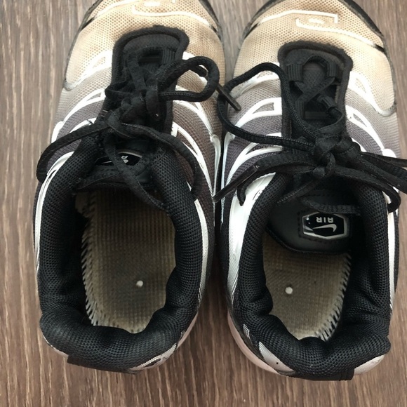 Nike Air Max Plus Black & White Sneakers - Picture 10 of 10